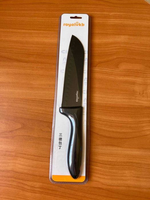 Новый кухонный японский нож Сантоку RoyalVKB