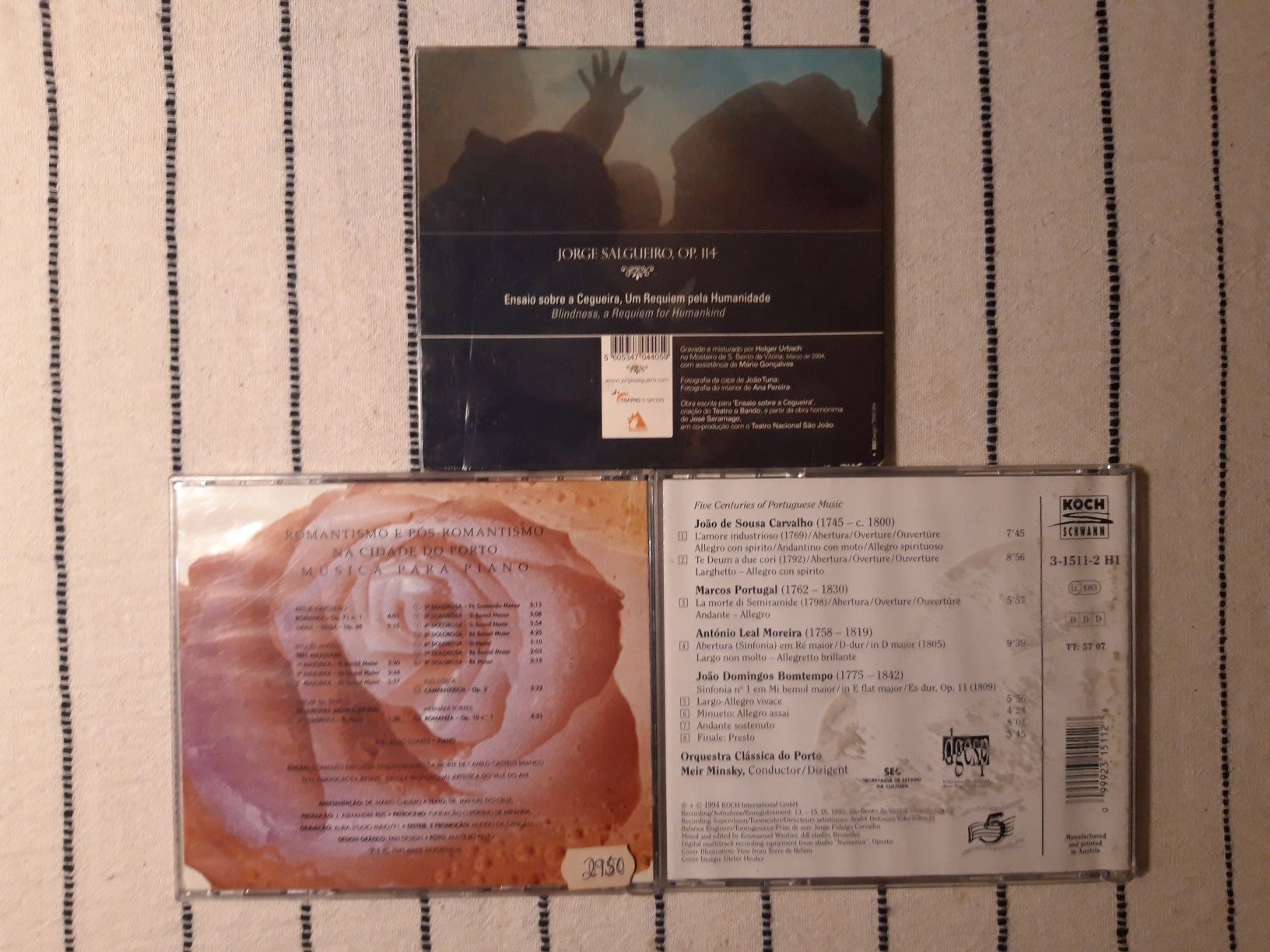 CDs: Ensaio sobre Cegueira, Romantismo/Pós-Romantismo, Orquestra Porto
