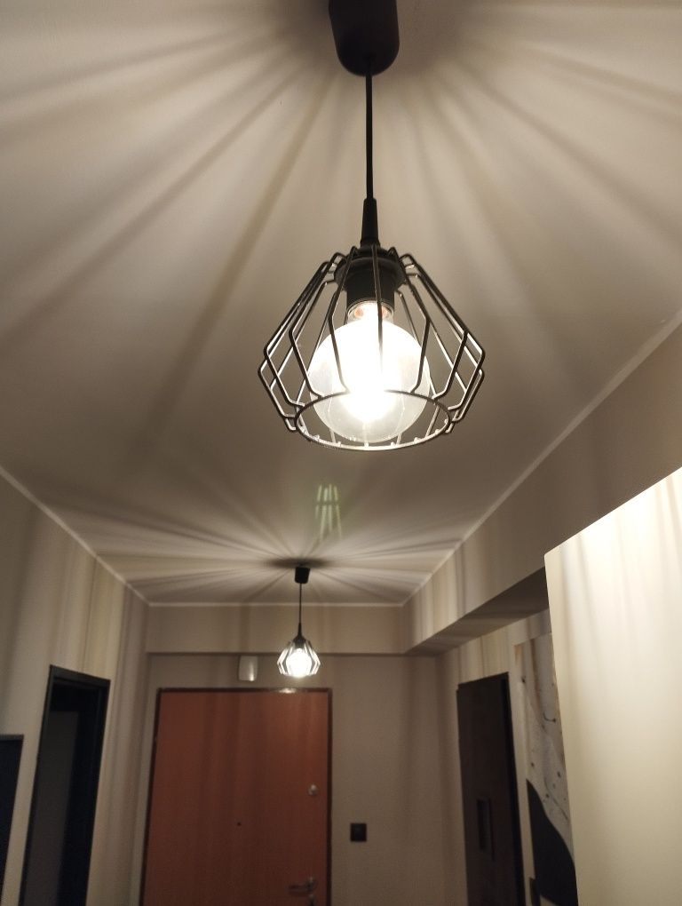 lampy Lampa sufitowa loft koszykowa