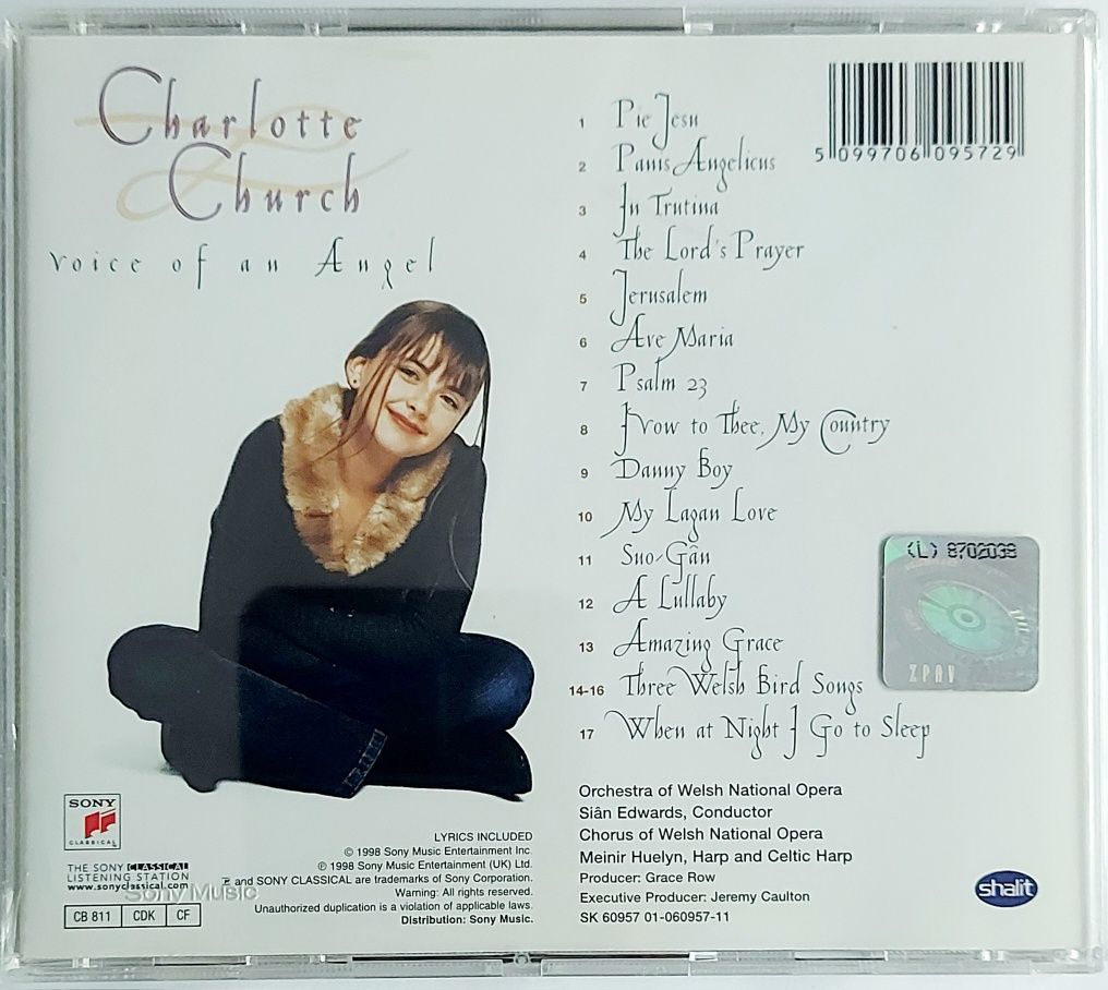 Charlotte Church Voice Of The Angel 1998r