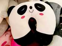 Panda pluszowy zagłówek poduszka na szyję dla dziecka nowa
