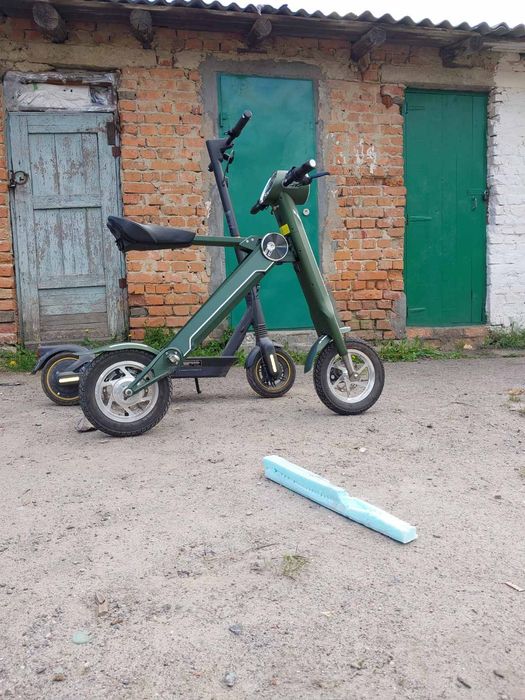 Електроскутер maxibianca k1 електросамокат 350 вт/ bluetooth/ сигналіз