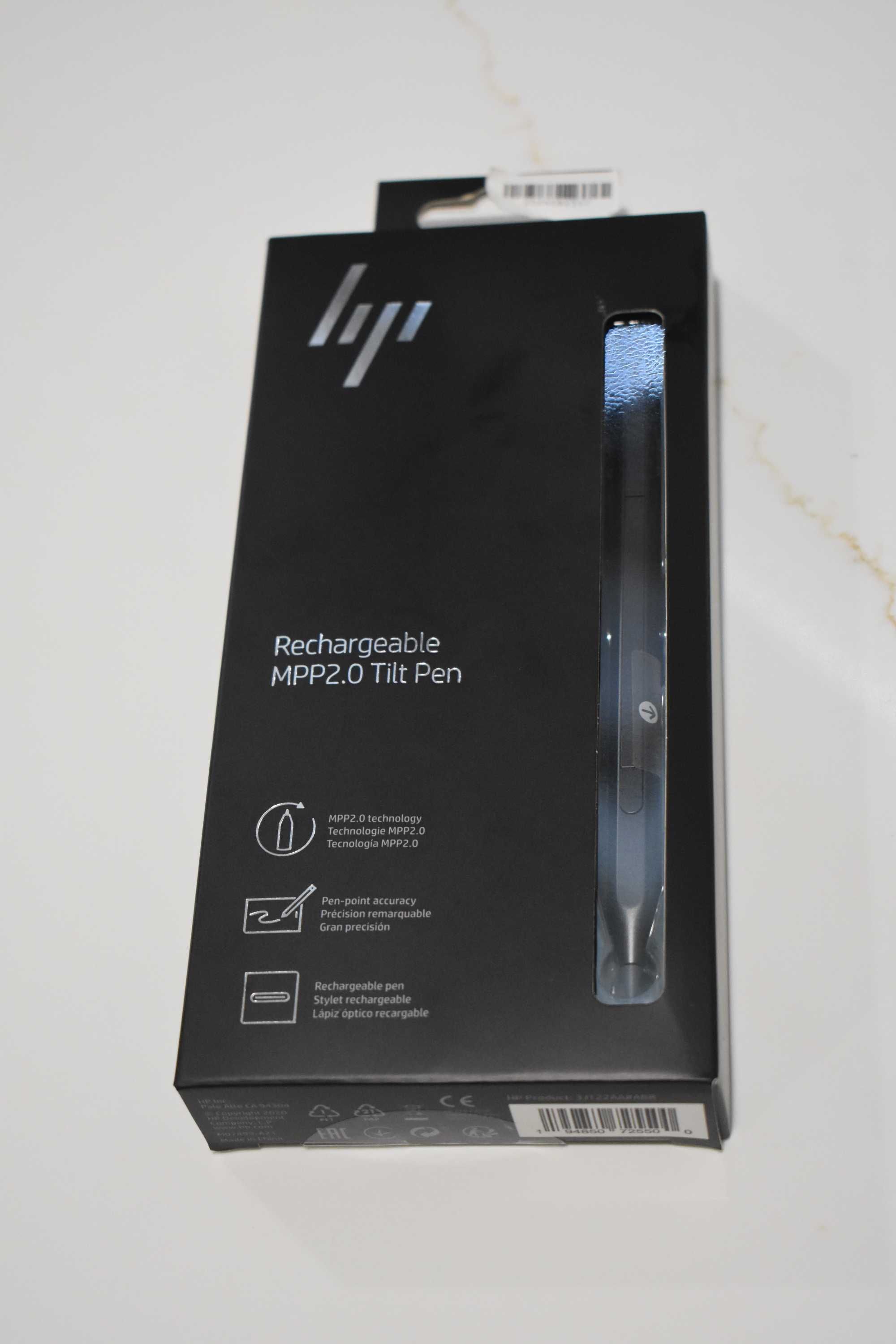 Caneta Recarregável HP Tilt Pen MPP 2.0 - Preto (NOVO)