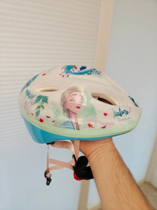 Kask rowerowy Kraina Lodu