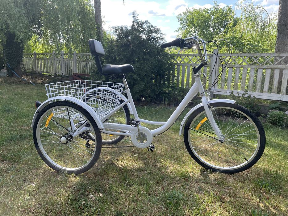 Trójkołowy rower dla dorosłych