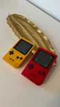 Gameboy Pocket Amarelo + Vermelho