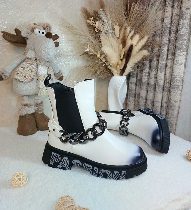 Дитячі зимові черевики для дівчинки 33 34 35 36 37 38 чоботи дутіки