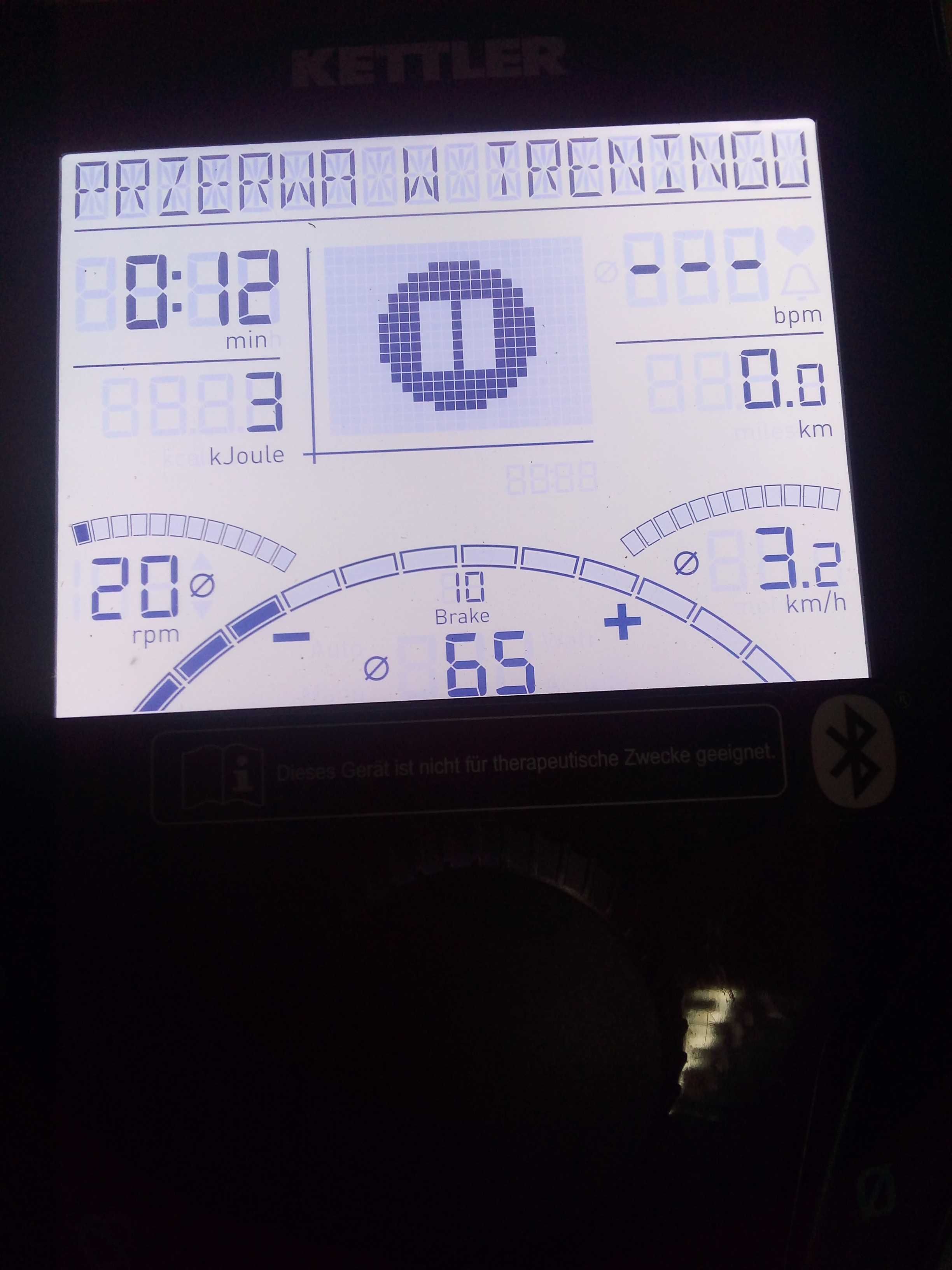 KETTLER Optima 200 duży orbitrek z programami