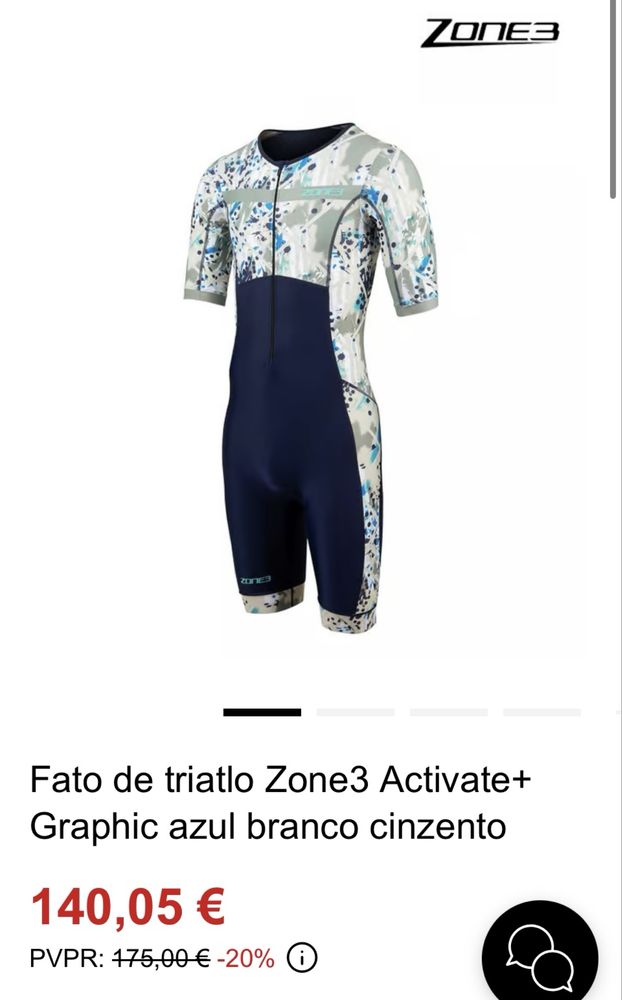 Fato de Triatlo - Zone3 Activate+