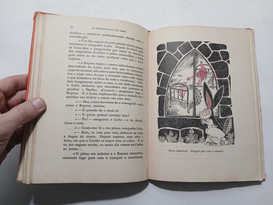 Livro - Historias do Tio Remo - Ilustrações Antonio Quadros