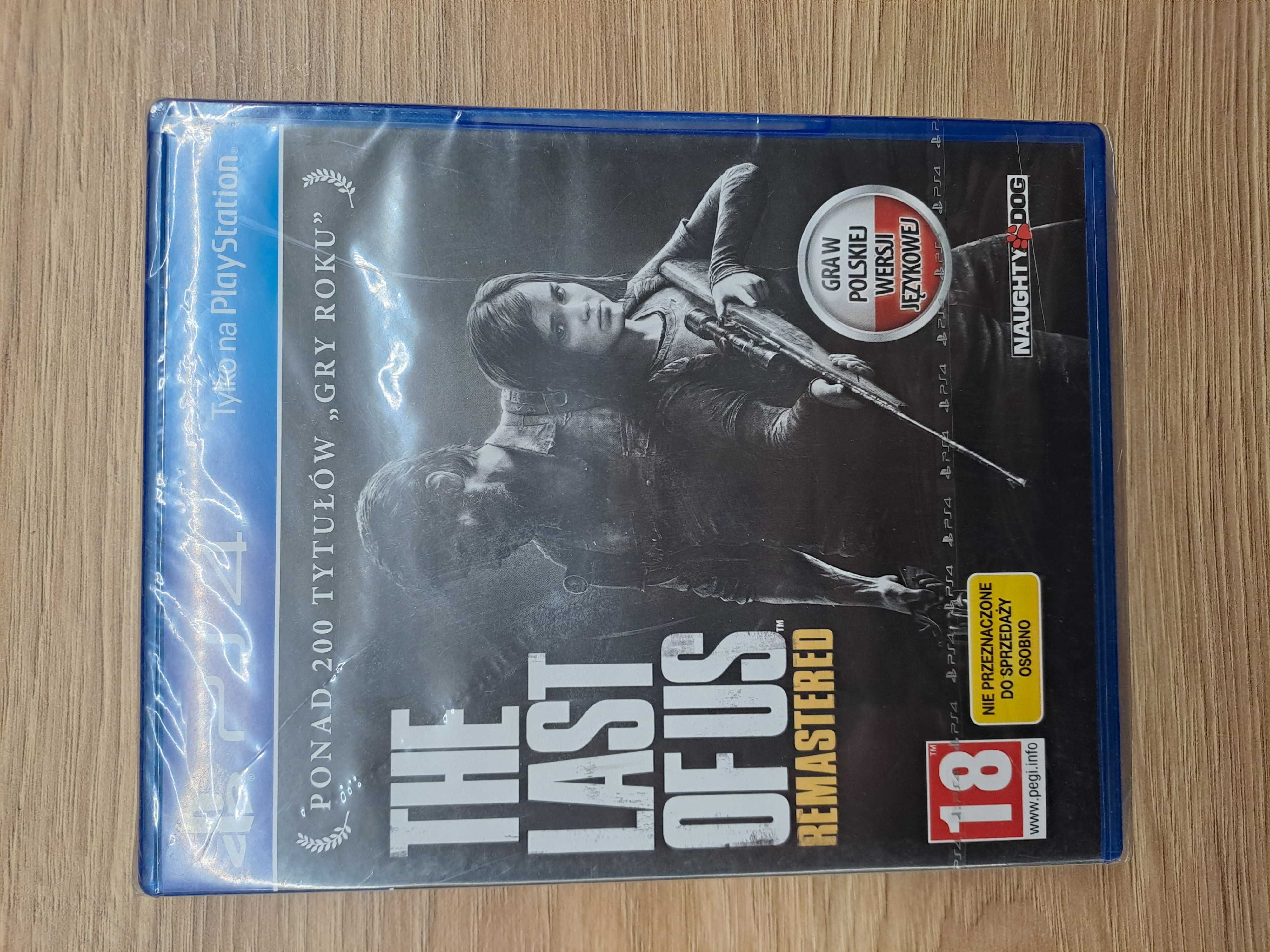 Gra THE LAST OF US Remastered , FOLIA na Playstation 4/  PS 4 ,PS 5