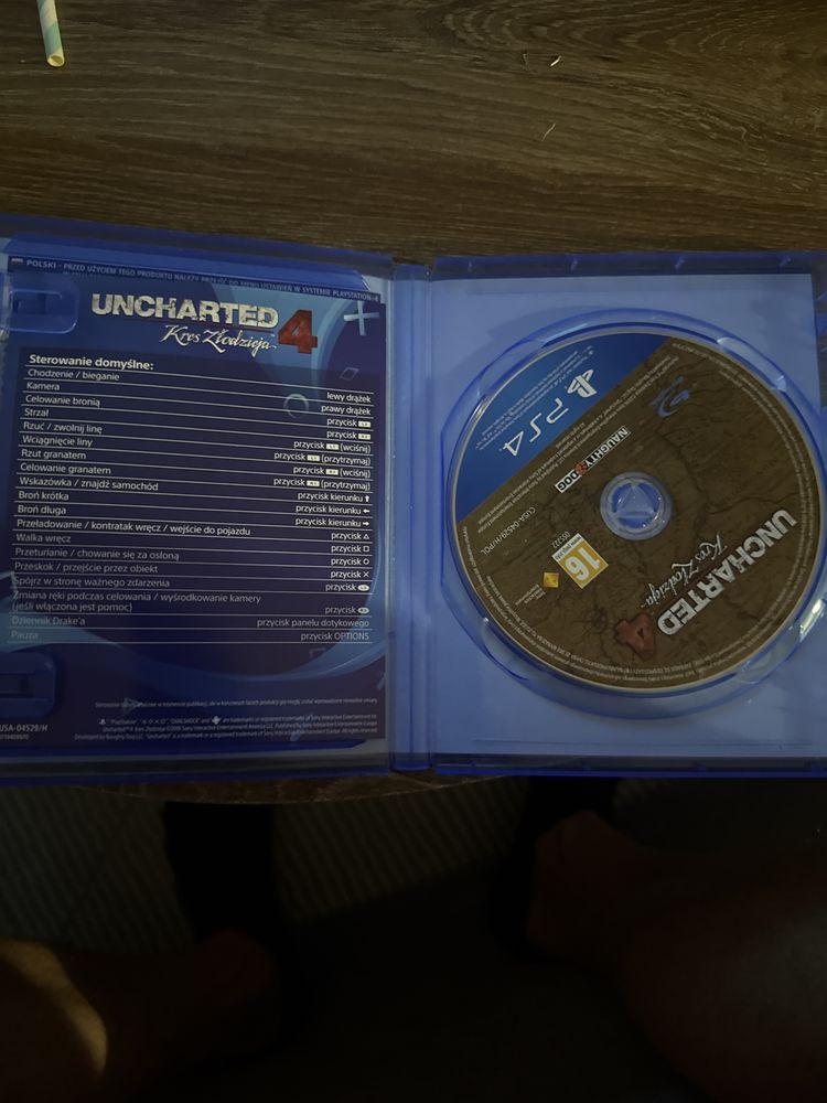 Uncharted 4 kres zlodzieja ps4