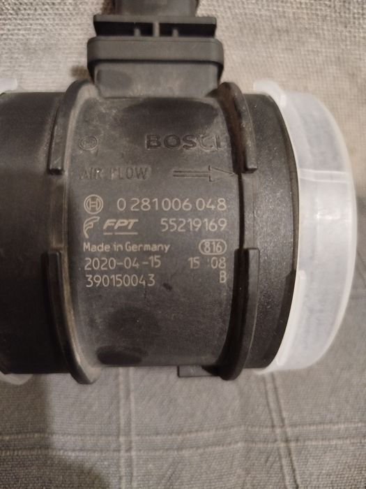 Przepływomierz powietrza Peugeot boxer 3.0