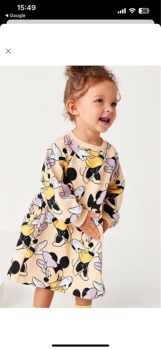 Сукня Next утеплена, 86 розмір (12-18 місяців)