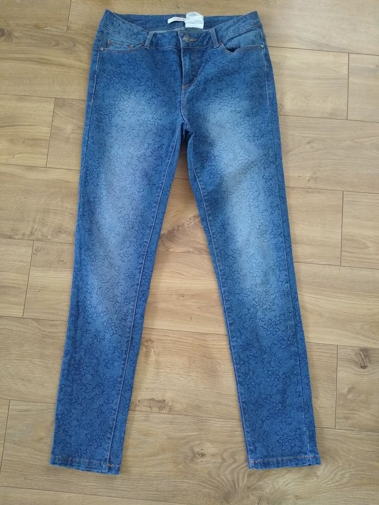 Spodnie S / M jeans 36 38 wzory