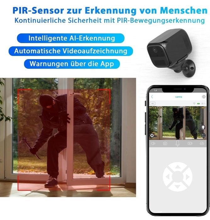 Бездротова камера стільникового зв’язку 4G LTE для приміщень, камера б