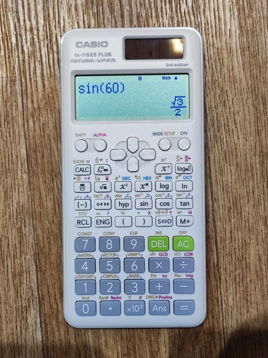 Науковий (інженерний) калькулятор Casio fx-115ES Plus 2nd Edition