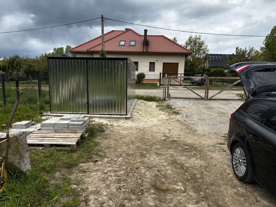Garaż blaszany 3m x 5m gatunek I