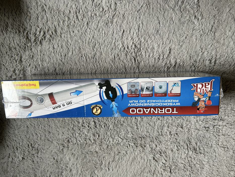 Mr Jack Tornado ciśnieniowy przepychacz do rur, przeoychacz sanitarny