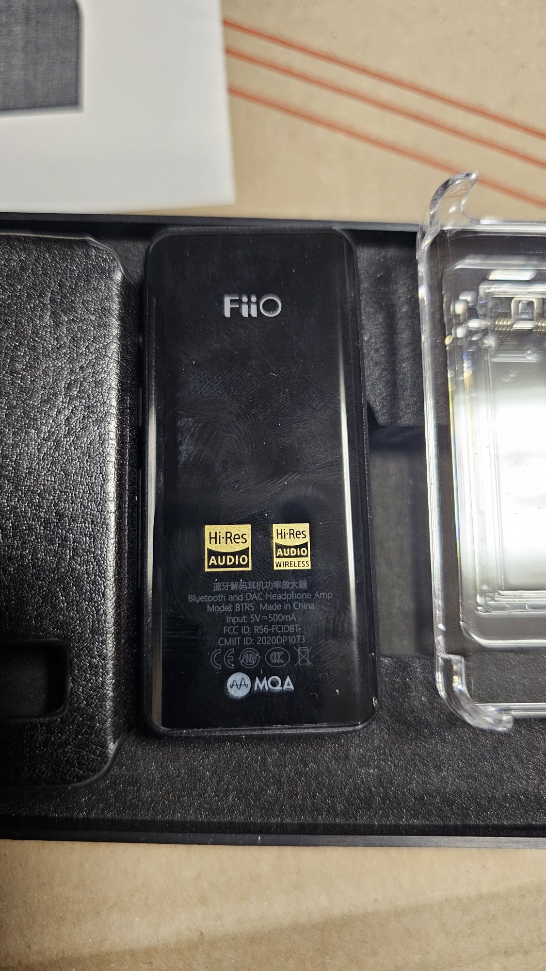 FiiO BTR5 2021 -  bluetooth-ЦАП aptX USB MQA LDAC XMOS