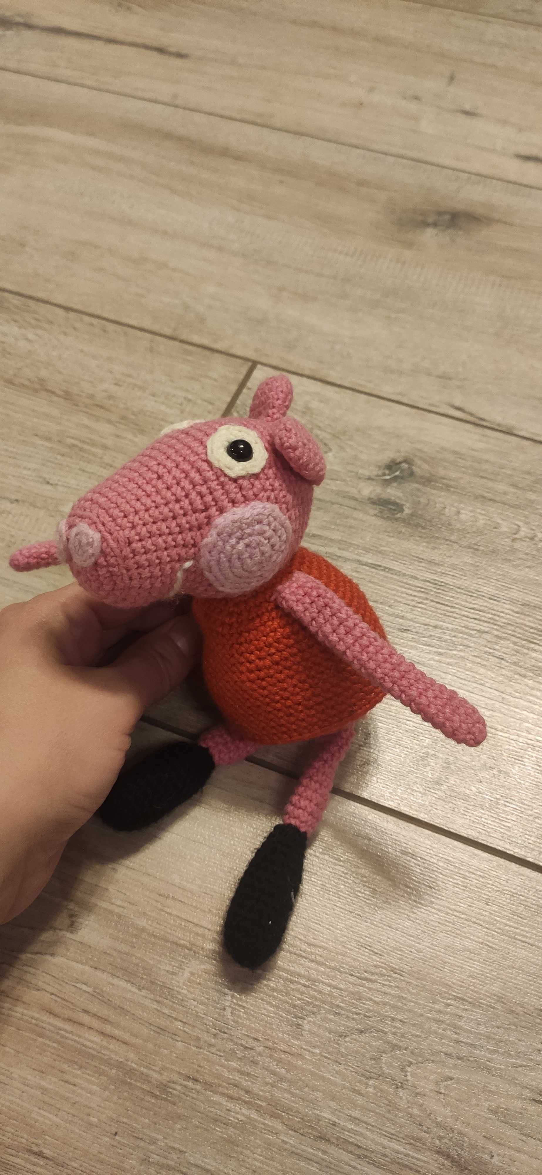 Maskotka hand made świnka peppa