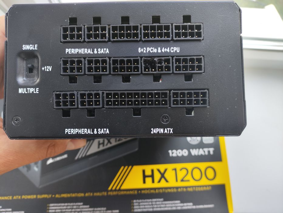 Блок живлення Cougar GX1050 GEX 1050, EVGA 1000, Corsair HX 1200