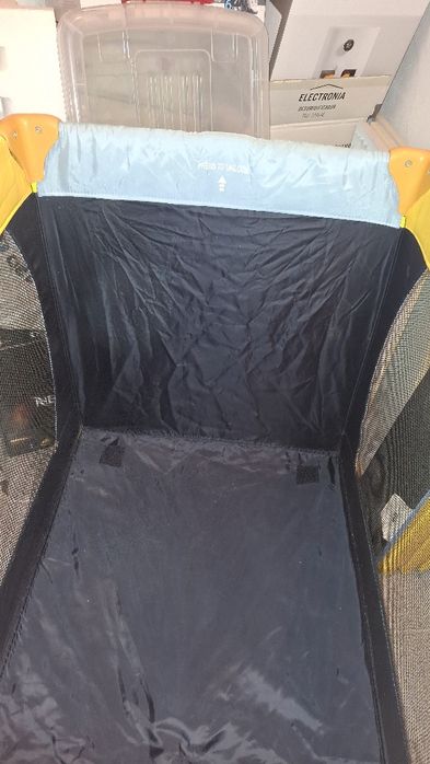 Cama de viagem marca hauck