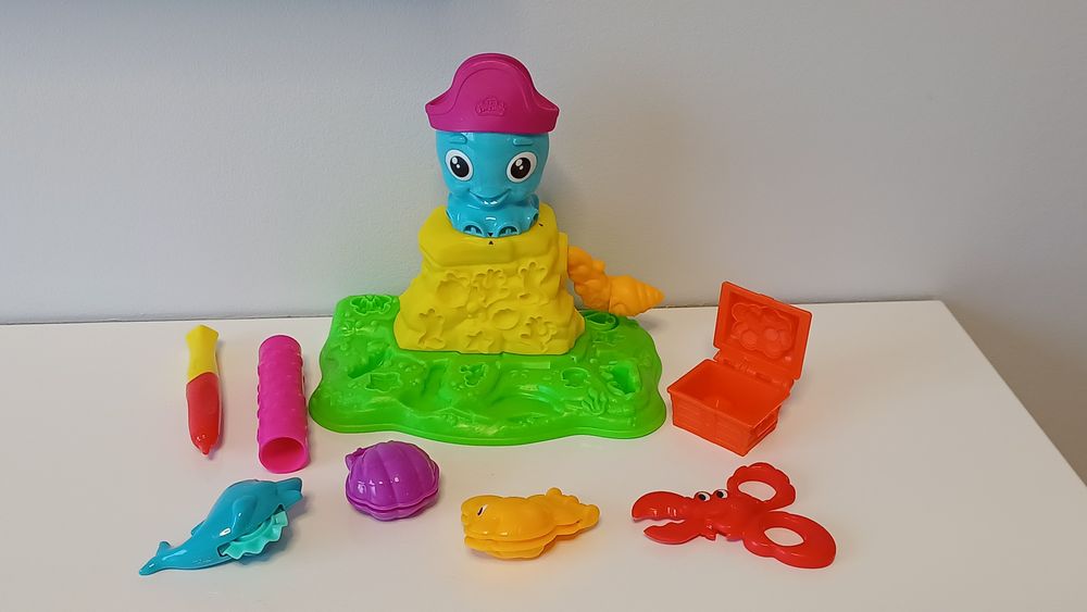 2 zestawy Hasbro Play Doh Osmiornica i Alfabet