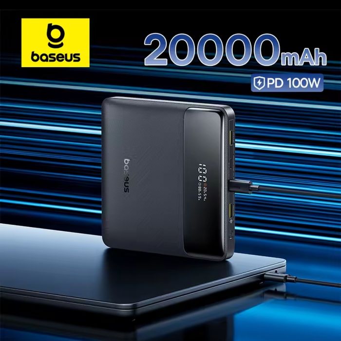 Павербанк Baseus Blade HD, 100W 20000mAh