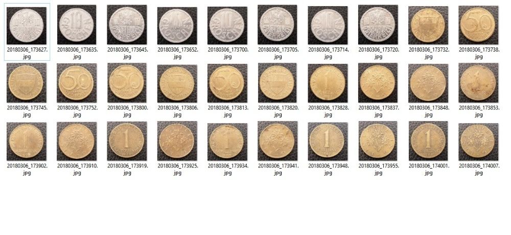 Moedas Vários Países