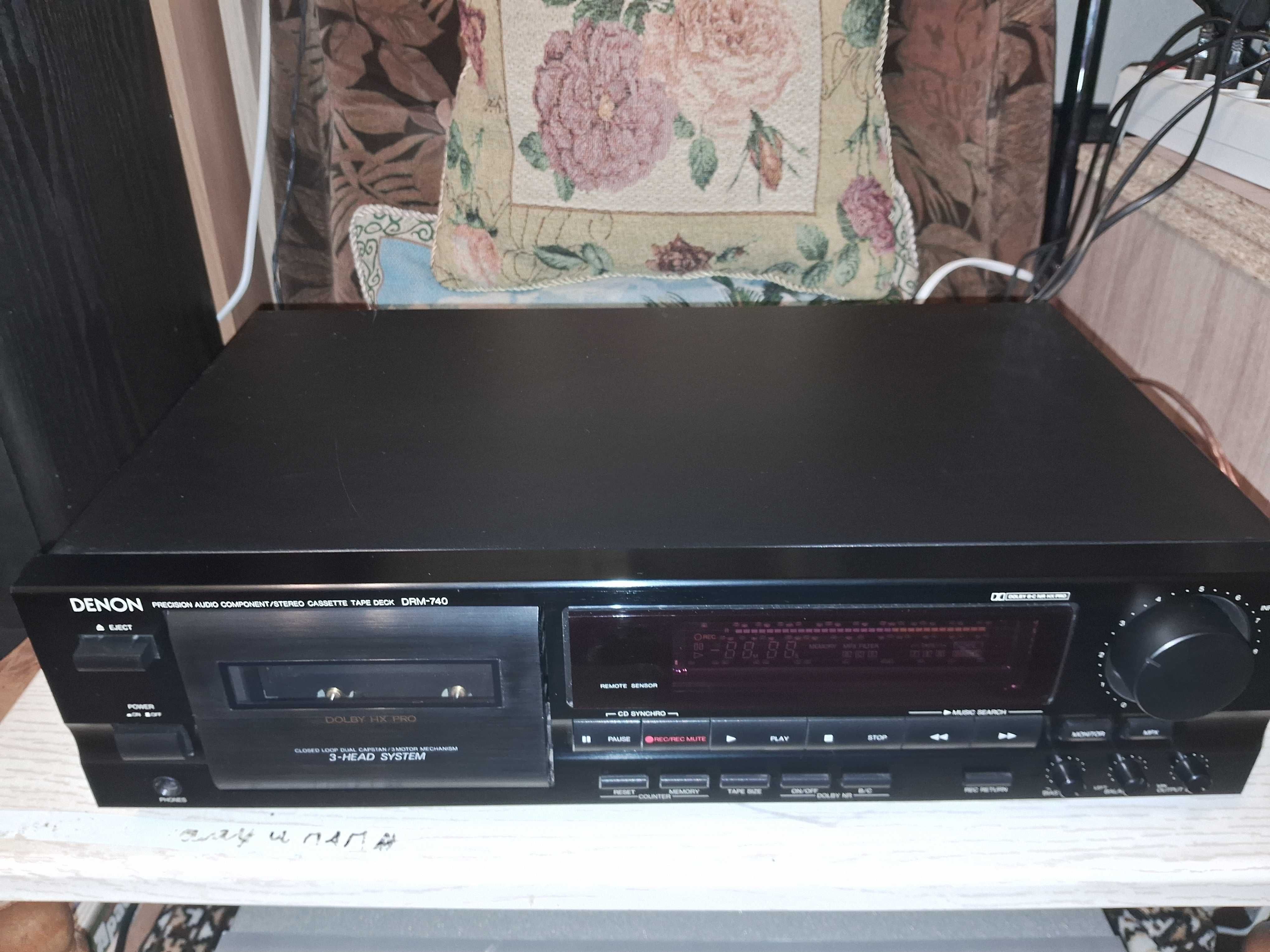 Denon DRM-740 касетна дека