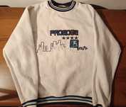 Biały Crewneck Proedge