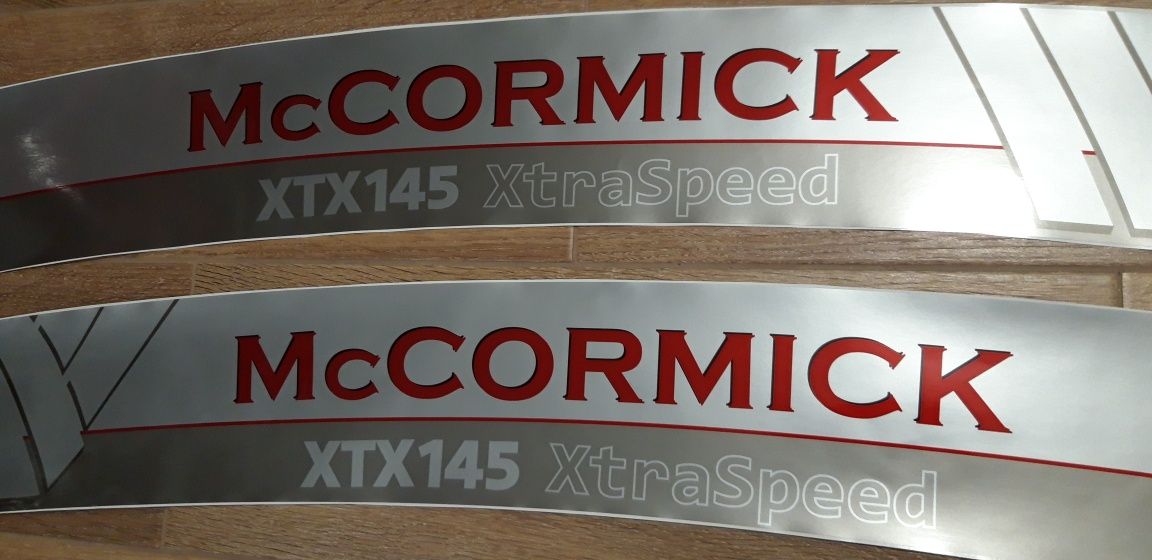 Naklejki Mccormick xtx 145 xtra  speed inne modele typy