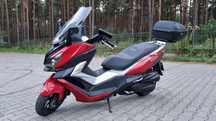 Skuter MAXi SYM CRUISYM 125 stan bdb 9000km bez wkładu!