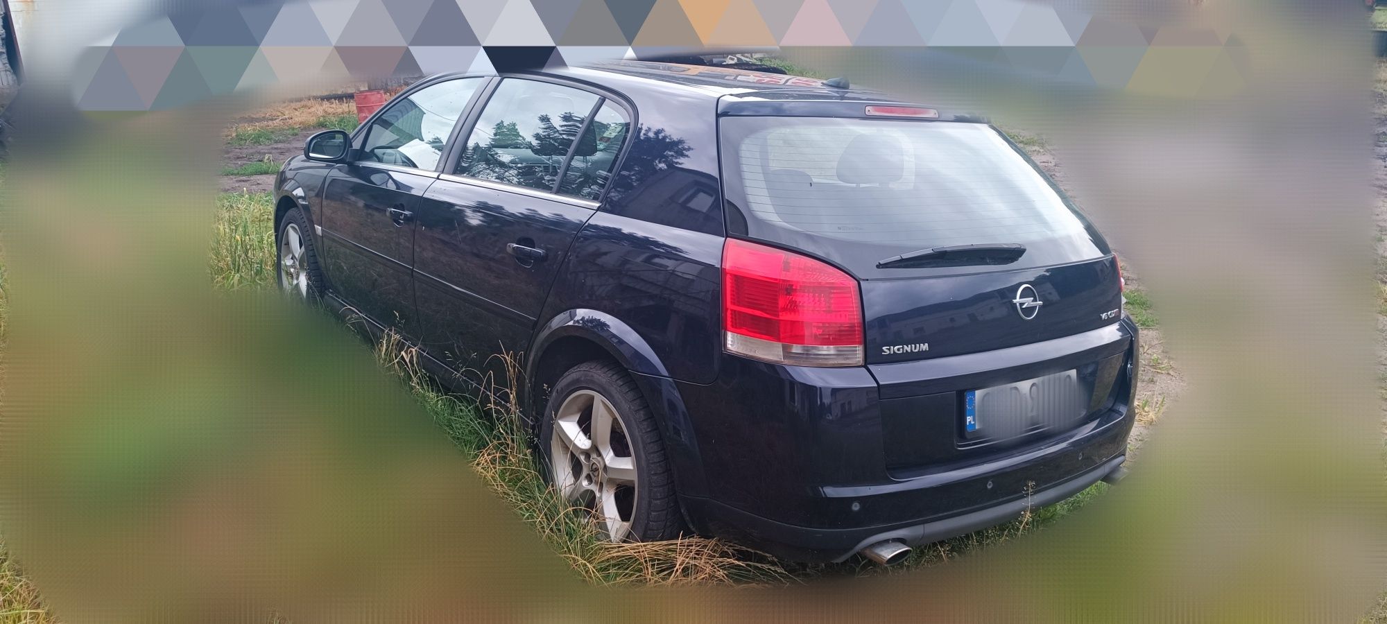 Opel Signum 3.0 CDTI uszkodzony w całości na części