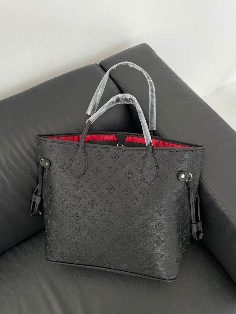 Сумка-Шопер в стилі Louis Vuitton Neverfull Black