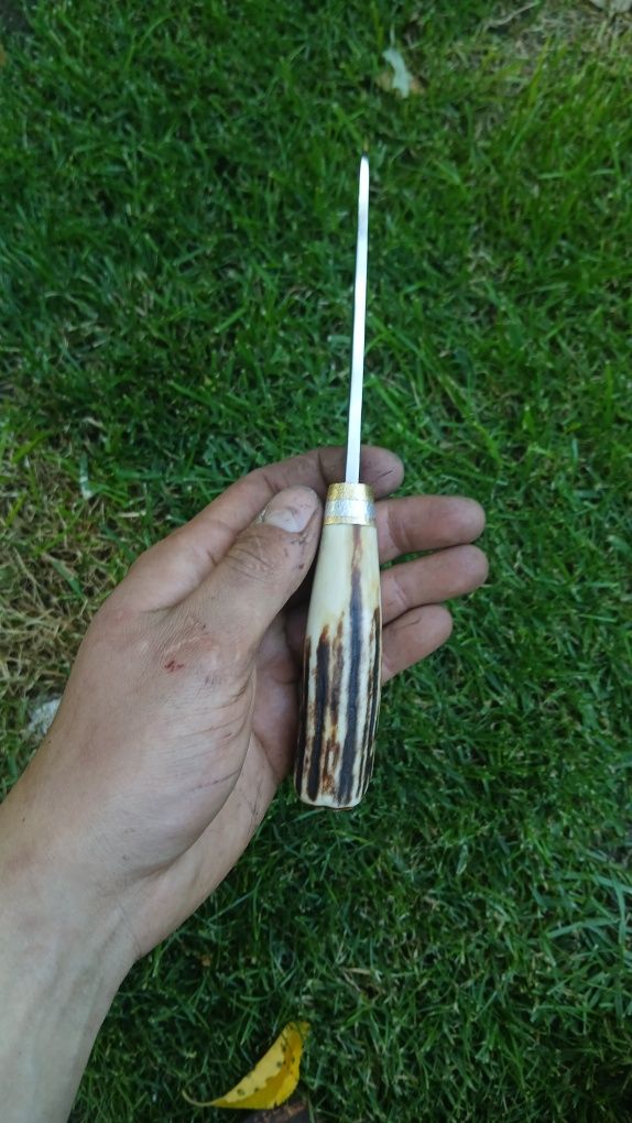 Ręcznie wykuty nóż myśliwski/ nóż edc/ knifemaking/
