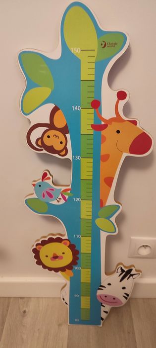 Miarka do mierzenia wzrostu dzieci - zwierzęta ZOO