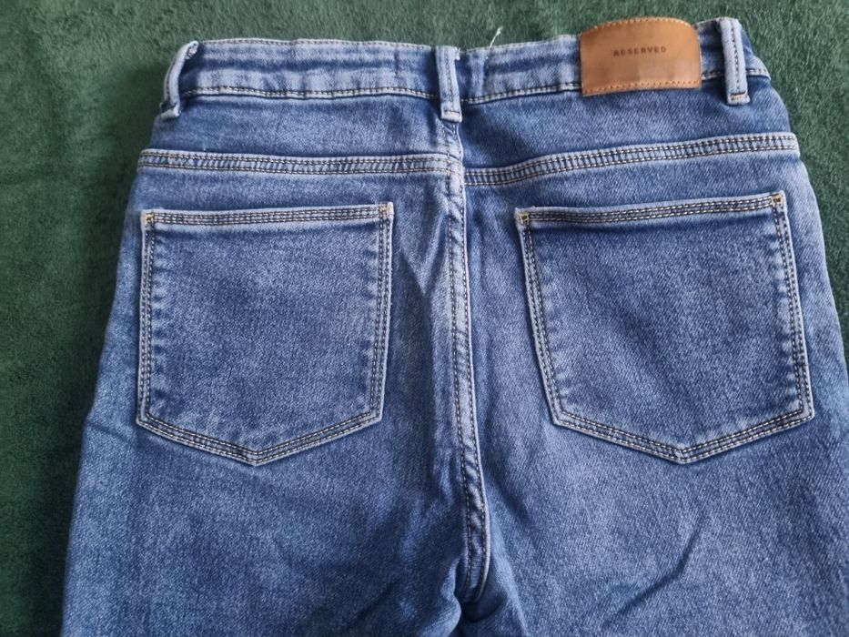 Spodnie rurki jeansowe młodzieżowe/damskie