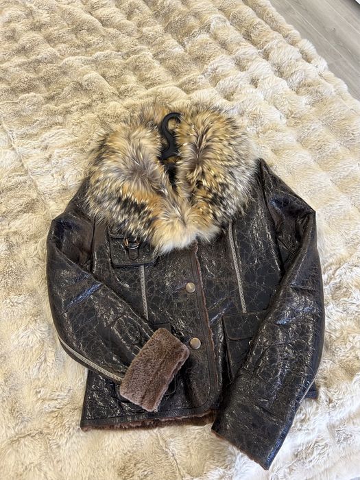 Зимова жіноча дублянка / парка / зимняя женская дубленка