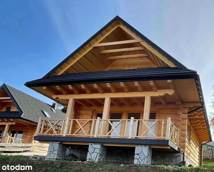 Drewniany dom w stylu góralskim –  Stryszawa/Zawoja