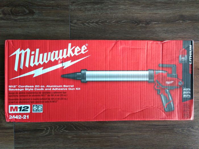 Пистолет для герметика 600гр milwaukee 2442-21