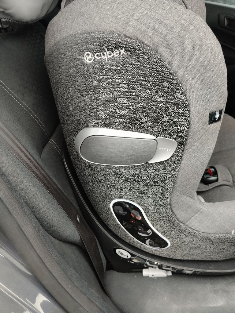 Cadeira auto cybex sirona cinza