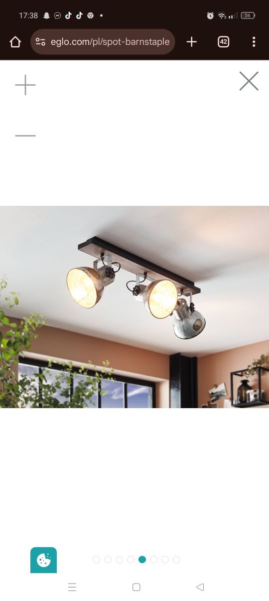 Lampa sufitowa BARNSTAPE Eglo