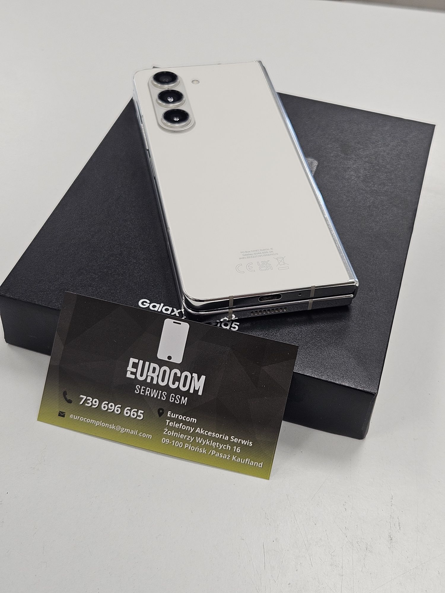 Samsung Galaxy Z Fold 5 5G 12/256GB Cream Sklep GSM CH Kaufland Pasaż