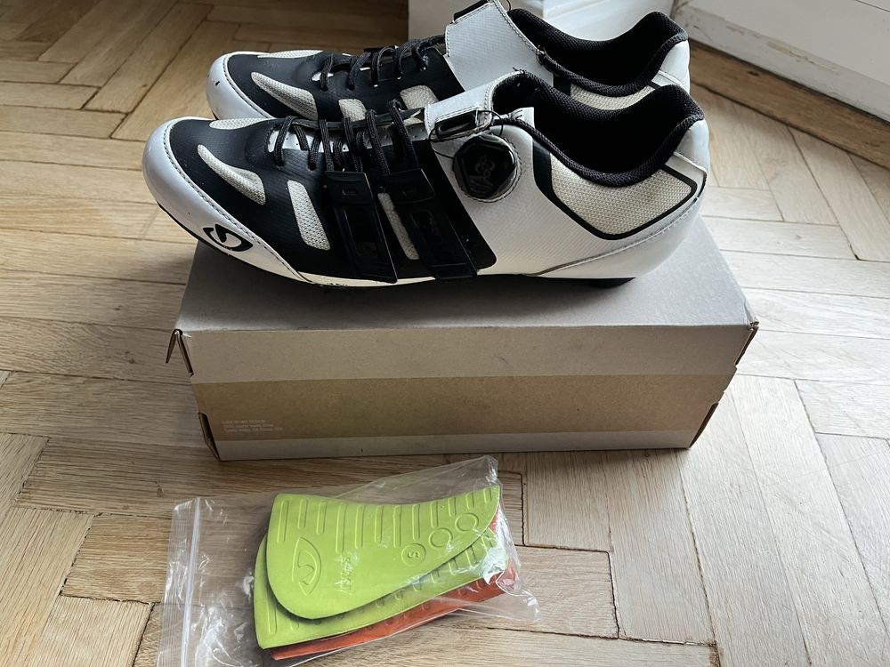 Giro Sentrie Techlace buty białe rowerowe r.43 rzeczywisty (45.5 EU)
