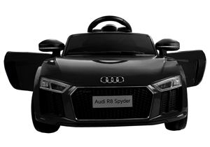 Samochód na akumulator AUDI R8 Spyder USB Skóra Gumowe koła