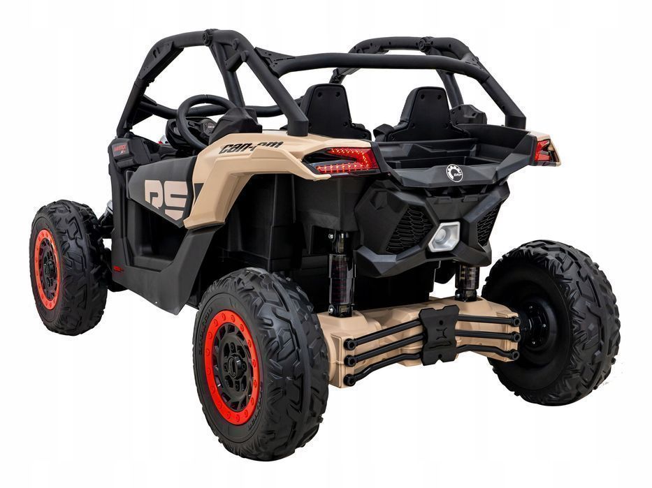 DUŻY Buggy CAN-AM Maverick Dla 2 Dzieci 4X200W 24V - EKSTRAZABAWKI.PL