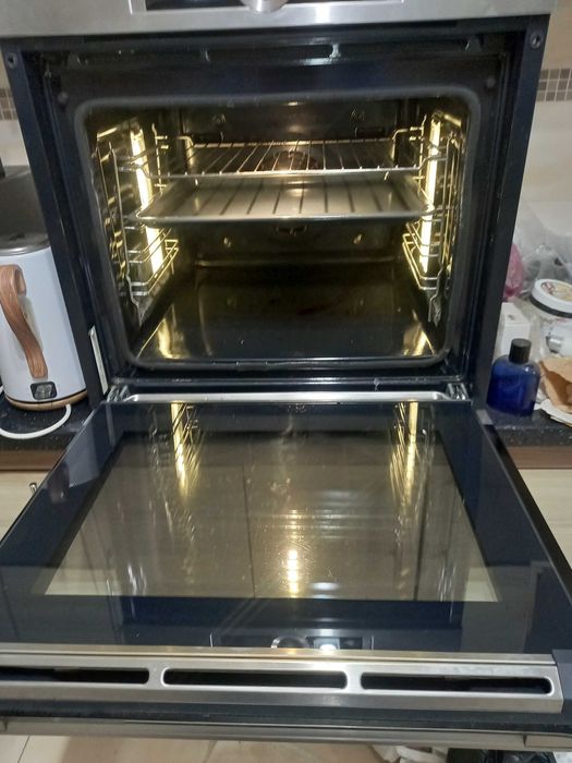 Духова шафа пароварка духовка вмонтована електричн Bosch HRG6769S 2 05