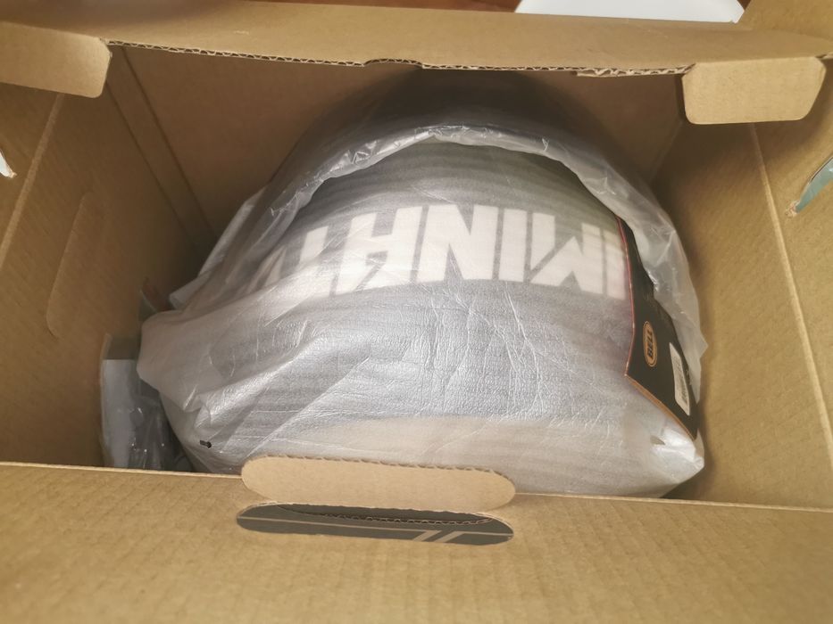 Capacete Bell Eliminator - black & white